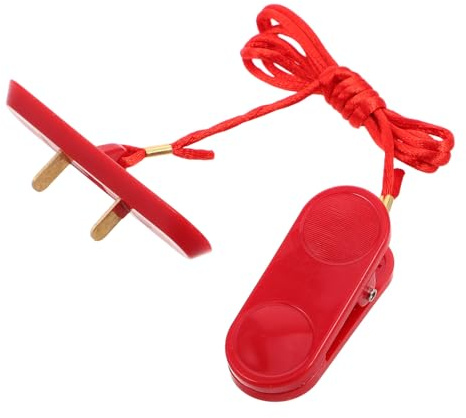 Homoyoyo Accesorio Llave de Parada para Cinta de Correr, Interruptor de Seguridad para Equipos de Fitness, Pieza de Inserción Doble para Uso en Casa o Gimnasio