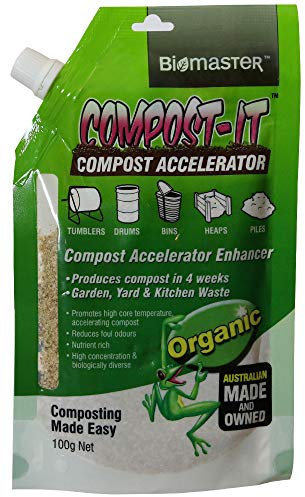 Compost-It Compost Accelerator/Starter 100g Spout Pack for All Composting Systems, (100% Natural Concentrate)