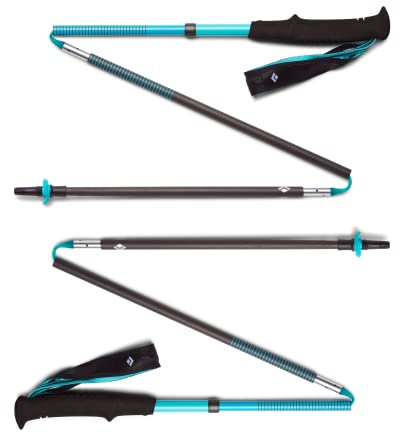 Black Diamond Damen Distance Carbon Z Wanderstöcke, Dark Patina, 115CM