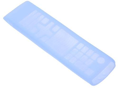 BELLIFFY Housse Télécommande Silicone Antichoc pour Protection Étanche Et Design Ultra-Fin Compatible Télécommandes Grip Antidérapant Résistante à Usure Et Lavable Luminescent Bleu Nuit