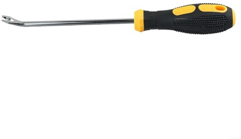babominimer Levachiodi in acciaio al cromo vanadio per utensili manuali con testa cacciavite tipo U e V, 260 mm Tack e rimozione graffette con impugnatura in gomma antiscivolo per (tipo V)