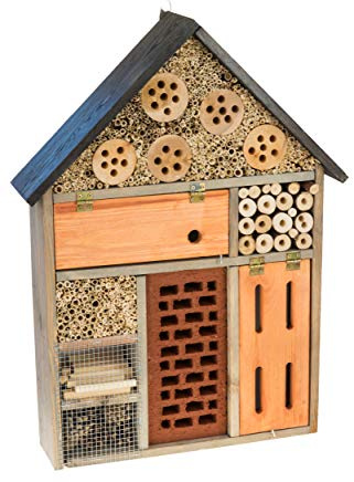 MAZUR International I21M Hôtel à insectes, nichoir pour insectes et abeilles