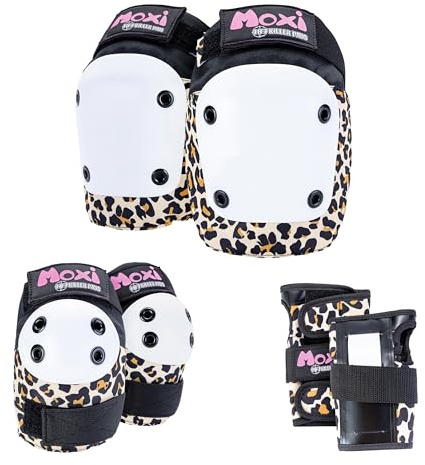 187 Killer Pads 6-pack dynset, armbågsdynor, knäskydd och handledsskydd – perfekt för skateboard, rullskridskoåkning och inline-skridskoåkning