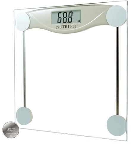 Digital Bathroom Scale for Body Weight, Precision Weighing Scale for Weight Loss, High Accuracy Measurements, 330 Pounds, Step on Technology