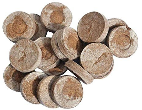 RMENGZHOUXI 30 mm Jiffy torba pellet grano di partenza vassoio spina nutriente blocco terreno (5 pezzi)