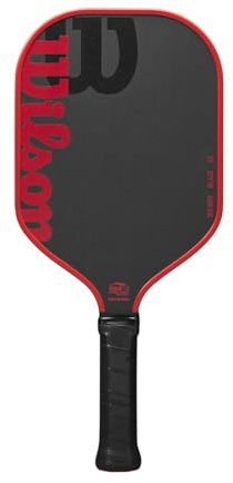Wilson Blaze 13 Pickleball Padel-Schläger, Verlängerter Pickleballschläger für Fortgeschrittene, Kohlefaser/Glasfaser, Für Herren und Damen