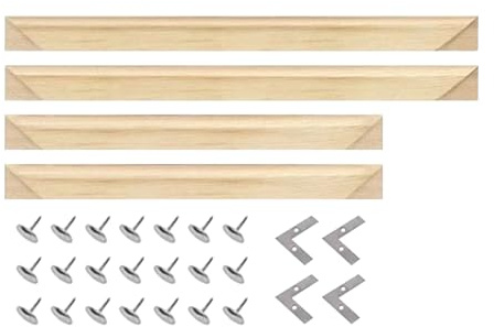 LKXHarleya Barras De Bastidor para Lienzo De Bricolaje De 160 Cm x 80 Cm, Marcos De Bastidor para Lienzo, Kit De Marcos De Arte De Madera para Envoltura De Galería, Pinturas Al óleo, Póster