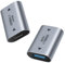 AIYEEN Adaptateur USB Femelle vers USB-C Femelle (Lot de 2), coupleur USB 3.1 Femelle vers Type C Femelle pour connecter des périphériques USB et USB-C mâles, connecteur d'extension, Extension USB3.1