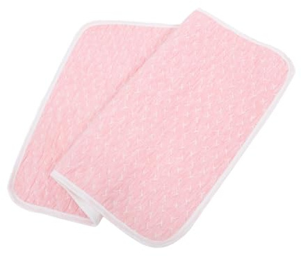 IWOWHERO Cuscino Materassino Fasciatoio Lavabile per Cambio per Ragazzo Ragazza Protezione Riutilizzabile in Cotone, Tappetino Assorbente Traspirante passeggino per Lettino e Casa