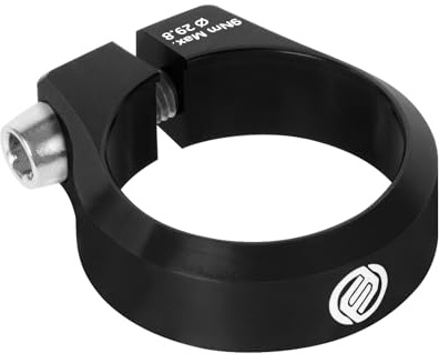 FIFTY-FIFTY Bike Seat Post Clamp, Aluminum Alloy Bicycle Seatpost Collar
