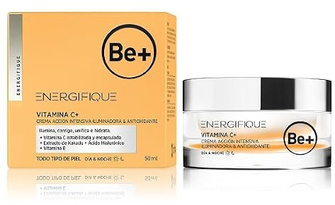 Cinfa Be+ Energifique Crema Intensiva Vitamina C Acción Iluminadora y Antioxidante 50 ml