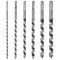 6 Pcs Long Wood Drill Bits Set, Straight Auger Shank, High Cutting Speeds, Hexagonal Auger Bit 6mm/8mm/10mm/12mm/14mm/16mm *230mm for Wood, Block Brick Tile, and Plastic (6 Pcs)