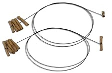 Cat Dancer Interactive Cat Toy - Fun and Fitness for Your Furry Friend - Engaging Paper Roll Attached with 30 Inches Flexible Spring Steel Wire for Playful Cats – 2 Pack