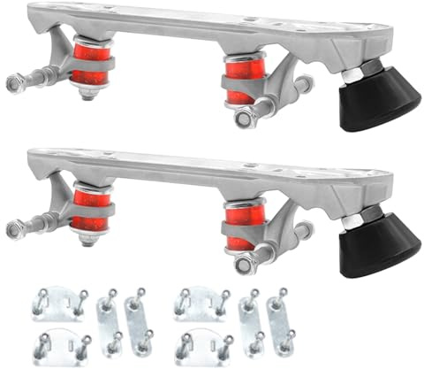 Base de patin à roulettes | Bas de modification à deux rangées | Support de patins à roulettes pour famille, femmes, hommes, amis, intérieur et extérieur