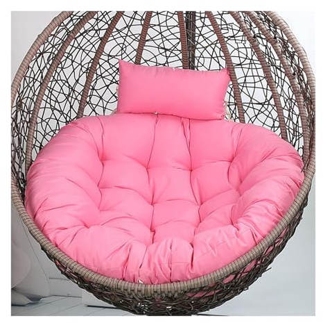 Outdoor Round Hammock Cushion Replacement Pad, 90cm Soft Pillow for Garden, Patio, or Balcony - Perfect for Comfort and Relaxation