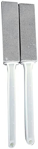 2Pcs Stone Toilet Cleaner Pumice Stone Toilet Cleaner Brush with Long Handle for Bathroom Kitchen Cleaning,Strong Cleaning Power Toilet Bowl Scrubber and Handle