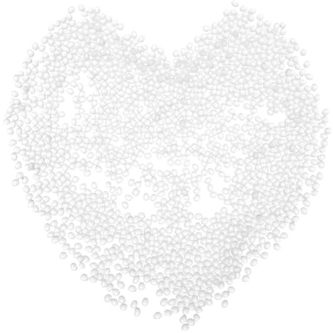 Gogogmee Multi-use Polymorphs Plastic Pellets Transparent Thermoplastic Beads Reusable Moldable Granules for DIY Crafts Art Modeling and Sculpting