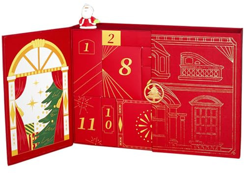 Calendario Conto Alla Rovescia Di Natale Vuoto|Calendari Dell'Avvento Vuoti Da Riempire, Calendario Dell'Avvento Di Natale Con 12 Scatole, Compilabili Fai Da Te Per Decorazioni Natalizie Per La Famig