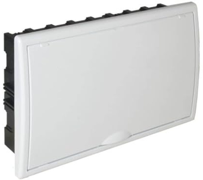 Cuadro Eléctrico 18 Módulos De Empotrar - 1 Filas - Envolvente Para Protecciones - Instalación Segura - Medidas 386 x 225 x 72 Mm