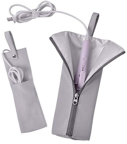 De Plancha Rizador - De Plancha Resistente Al Calor, Portátil Para Herramientas Para El Cabello, Protección Térmica Para Viaje, Alfombrilla De Maquillaje Para Salón Profesional,