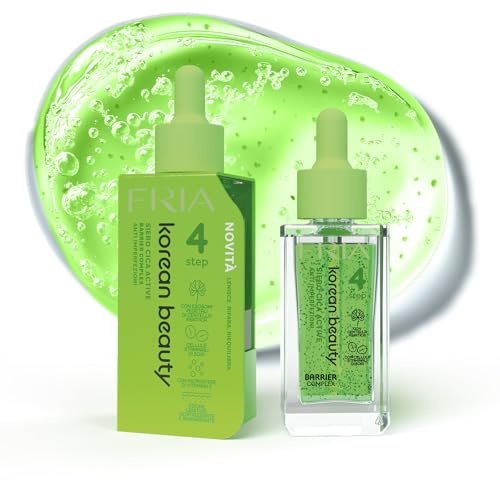 Fria Korean Beauty Siero Viso Anti Imperfezioni con Centella Asiatica, Formula Innovativa con Mycrosfere di Mannitolo, Dermatologicamente Testato, Confezione da 30ml