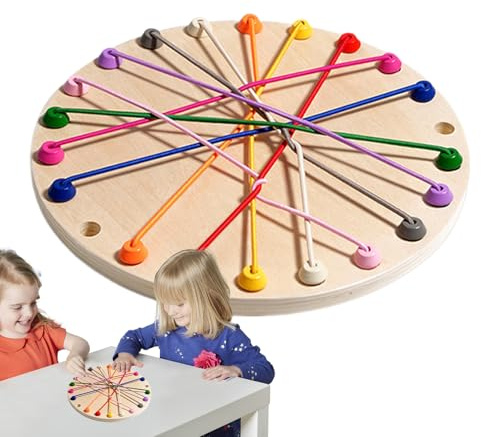 Gioco puzzle con corda - Interazione genitore-figlio Corda intrecciata, rompicapo Giocattolo educativo | di sviluppo 'intelligenza, corsi di formazione sul pensiero, gioco da