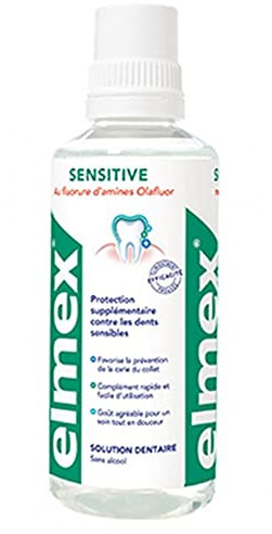 Elmex Solution Dentaire Sensitive 400ml (lot de 3)