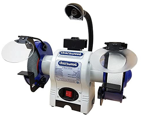 Bench Grinder 6 Wheels with Flexible Light