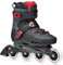 Rollerblade MAXXUM XT, Inline-Skates für Männer, Fitness Inliner, Schwarz/Rot, 45.5/46