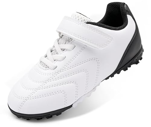 Stelle Baseball Cleats Girls Boys Soccer Shoes Futsal Multi-Sport(WT,12ML)