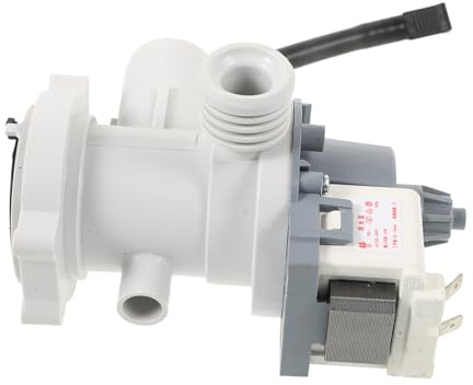 SOPOTUTU Pompe de Vidange pour Lave Linge Moteur Électrique Pompe de Remplacement pour Machine à Laver Moteur de Drainage Compatible avec Plusieurs Modèles Fiable et Facile à Installer