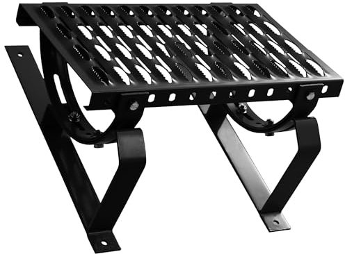 Taksteg 60 cm Komplett för platt takskydd (RAL 9005 - Svart)