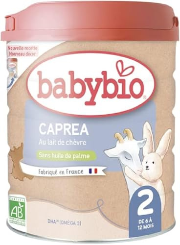 BABYBIO Latte di capra da 6 a 12 mesi BIO 800 g