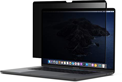 Belkin ScreenForce TruePrivacy Displayschutz für das MacBook Pro 16 (abnehmbarer und wiederverwendbarer Sicht- und Displayschutz), OVA015zz, schwarz