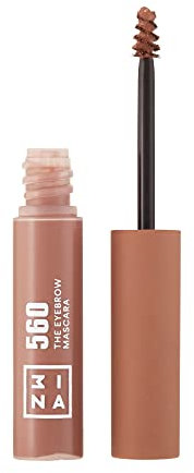 3INA MAKEUP - The Eyebrow Mascara 560 - Biondo scuro - Mascara per Sopracciglia Lunga Durata - Formula in Gel - Non Appiccica - Vegan - Cruelty Free