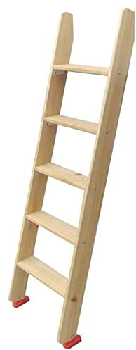 Escalera para Literas Escalera De Madera con Litera Doble De Color Marrón De Madera - 3 4 5 Escaleras De Repuesto para Cama Alta Ultra Alta De 6 Escalones para Niños/Ancianos/discapacitados (Color :