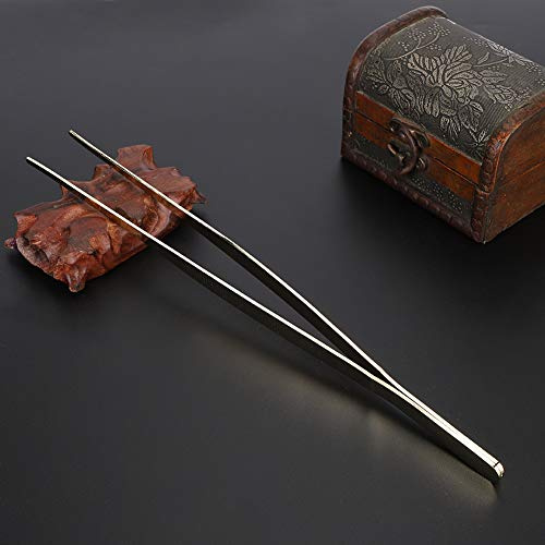 Phefop Pinzetta da in Acciaio Inossidabile con Punta Seghettata, Clamp/Holder per Alimenti Essenziale per Cucinare, Lunghezza 11,8 Pollici per Uso Domestico (#3)