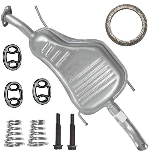 Adamot Endschalldämpfer Auspuff Endtopf für Opel Astra 2 G II 2 Stufenheck 1.4i 1.6i 1.8i 2.0i