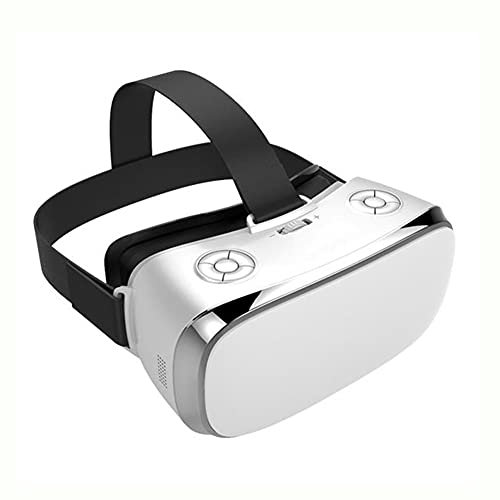 XHJL All-In-One Auricolari Cuffie Senza Fili di Realtà Virtuale VR Auricolare Pc 16G 3D Vr Occhiali Auricolare per PS 4 Xbox 360/One 2K HDMI Nibiru Android 5.1 Dello Schermo di 2560 * 1440 (White)