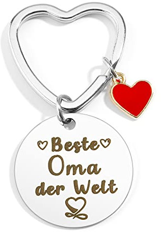Oma Geschenk,Schlüsselanhänger Oma,Muttertag Weihnachten geschenk Geburtstagsgeschenk für Oma,Sinnvolle Geschenke für Oma,Geschenkideen für Oma,Geschenk für Oma von Enkel Enkelin,Beste Oma Geschenke