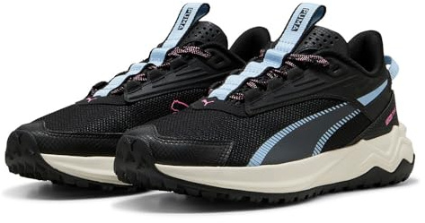 PUMA Tenis Unisex Extend Lite Trail Road para Correr, Puma Negro Haute Tropic, 44.5 EU
