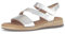 Gabor Damen Sandaletten, Frauen Sandalen,Moderate Mehrweite (G),Sommerschuhe,Freizeitschuhe,offene Schuhe,Puder (S.Holz),41 EU / 7.5 UK