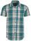 Weird Fish Judd Organic Cotton Short Sleeve Check Shirt White Size XL