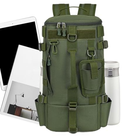 Fiskeryggsäck Oxford Organizer | Fiskeryggsäckar med Spöfäste För Män & Kvinnor – , Beten, Vandring, Camping, Gym, Resor, Arbete