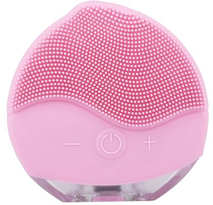 Touch of Beauty Brosse Visage Nettoyage electrique 2-en-1 - Outil de Massage en Silicone - avec 12 Modes - Nettoyage Ultrasonique - Étanche IPX7