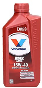 Valvoline Motoröl 15W-40 MaxLife Mineralöl Motor Öl ACEA A3/B3 API CF API SN 1L