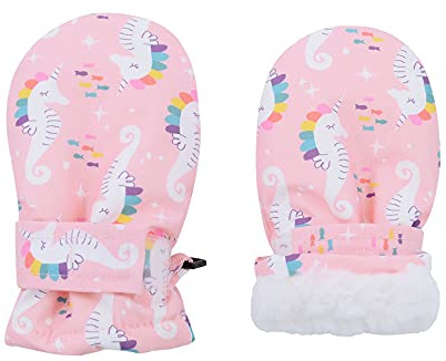 Durio Mittens Children's Ski Gloves Waterproof Windproof Warm Winter Gloves Ski Gloves for Boys and Girls Skiing Snowboarding Cycling