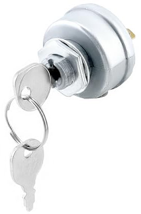 QWORK® Zündstarter Motorschalter für landwirtschaftliche Rasenmäher, Für 725–0267 925–0267 725–0267A