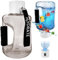 Hydrogen Water Bottle 1500ML, HIGHTALL 2500ppb Hydrogen Water Bottle Generator, Portable 5-Min Water Ionizer Machine, Rechargeable Ion Hydrogen Water Bottle for Gift, Sports, Office, Travel