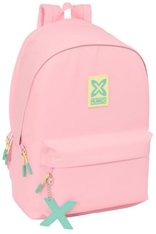 Safta MUNICH CANDY - Mochila para Portátil 15.6 y USB, Ideal para Jóvenes de Diferentes Edades, Tejido Reciclado, Cómoda y Versátil, Calidad y Resistencia, 31x18x44 cm